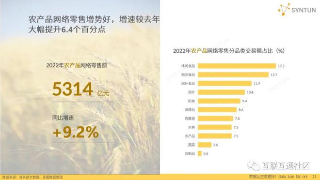 2023年电商发展报告 农产品零售产业分析
