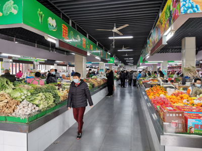 绿欣崧文菜市场 树立行业标杆，荣获全国生鲜农产品零售行业示范市场殊荣